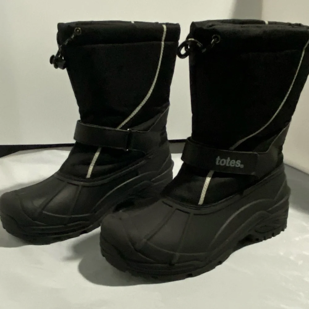 Totes Men’s Black Rain‎ & Snow Boots